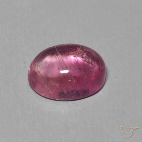 Tourmaline Rose moyen naturelle ovale, 1.51 ct, Transparent