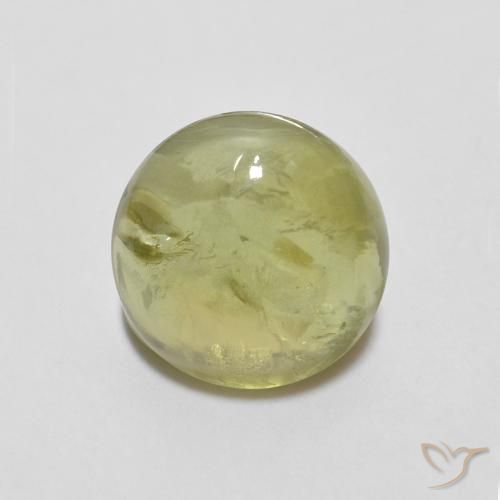 Tourmaline Jaune verdâtre naturelle Tour, 1.48 ct, Transparent