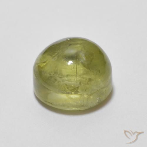 Tourmaline Jaune verdâtre naturelle Tour, 1.48 ct, Transparent