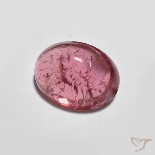 Tourmaline Rose moyen naturelle ovale, 1.63 ct, Transparent