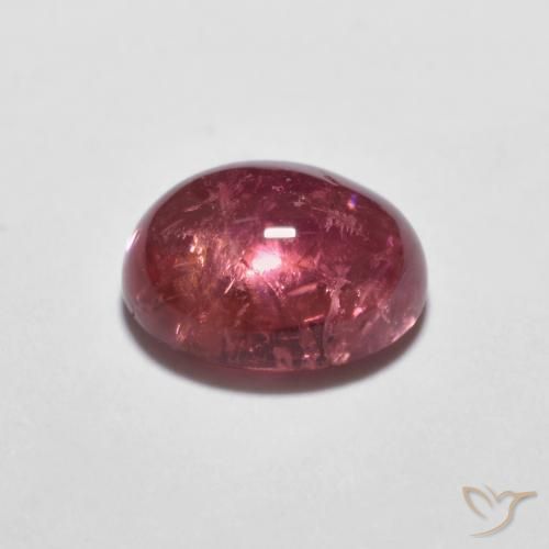 Tourmaline Rose moyen naturelle ovale, 1.63 ct, Transparent