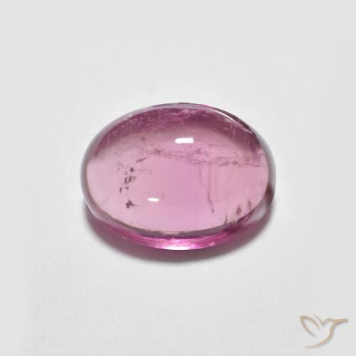 1.62ct Naturel Rose foncé Tourmaline, ovale, Transparent