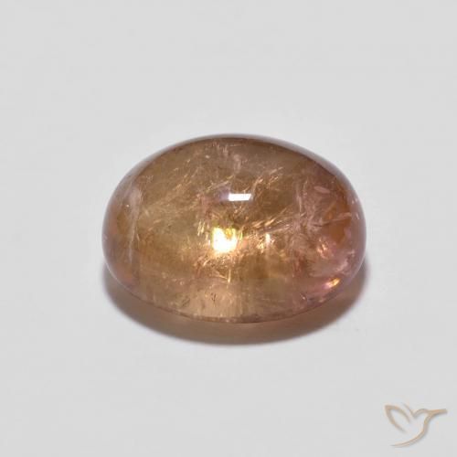 Tourmaline Light Grapefruit Pink naturelle ovale, 2.70 ct, Transparent