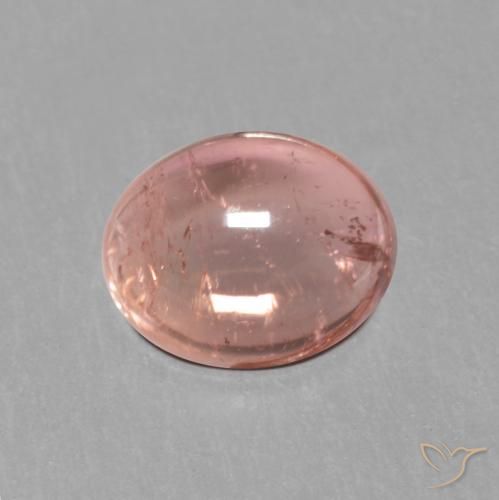 0.98ct Naturel Rose Tourmaline, ovale, Transparent