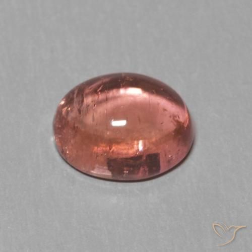 Tourmaline Rose naturelle ovale, 0.98 ct, Transparent