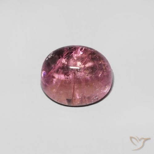 Tourmaline Rose clair naturelle ovale, 0.92 ct, Transparent
