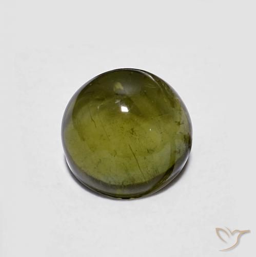 Tourmaline Vert foncé naturelle Tour, 0.68 ct, Transparent