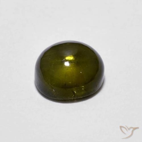 Tourmaline Vert foncé naturelle Tour, 0.68 ct, Transparent