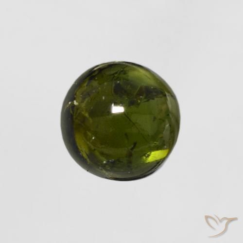 Tourmaline Vert foncé naturelle Tour, 0.69 ct, Transparent