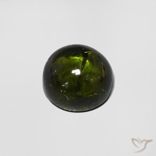 Tourmaline Vert foncé naturelle Tour, 0.69 ct, Transparent