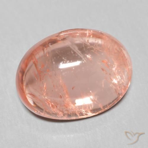 Tourmaline Rose moyen naturelle ovale, 1.79 ct, Transparent