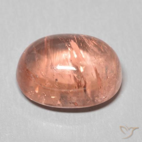 Tourmaline Rose moyen naturelle ovale, 1.79 ct, Transparent