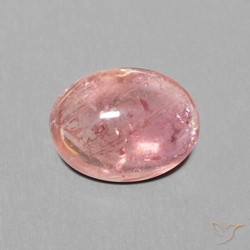 1.63ct Naturel Rose moyen Tourmaline, ovale, Transparent