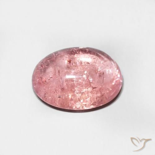 Tourmaline Rose moyen naturelle ovale, 2.14 ct, Transparent