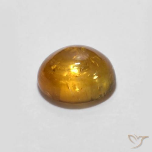 Tourmaline Or naturelle ovale, 0.78 ct, Transparent