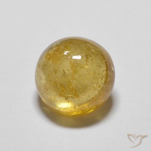 Tourmaline Jaune miel naturelle Tour, 1.72 ct, Transparent