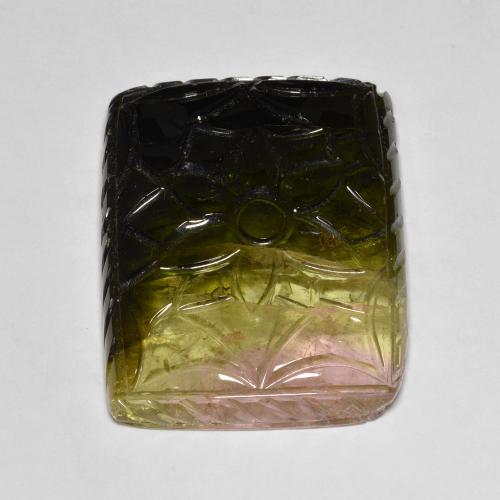 Tourmaline Multicolore naturelle Fantaisie, 63.68 ct, Translucide