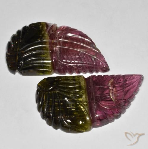 Shop natural 82.79ct Bicolore Tourmaline gems, Fantaisie, from Mozambique at GemSelect. In stock, global shipping!