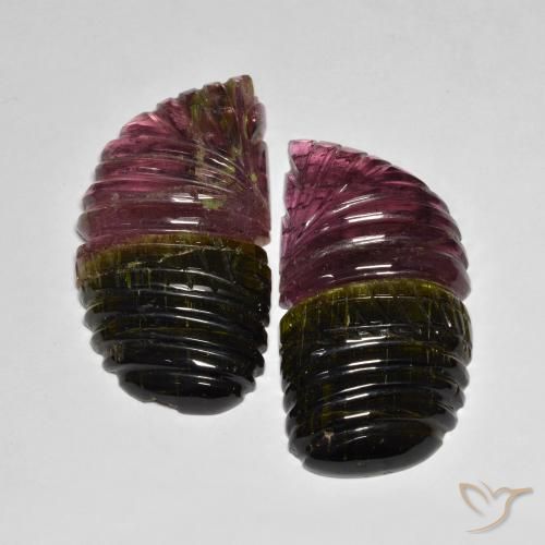 Shop natural 89.04ct Bicolore Tourmaline gems, Fantaisie, from Mozambique at GemSelect. In stock, global shipping!