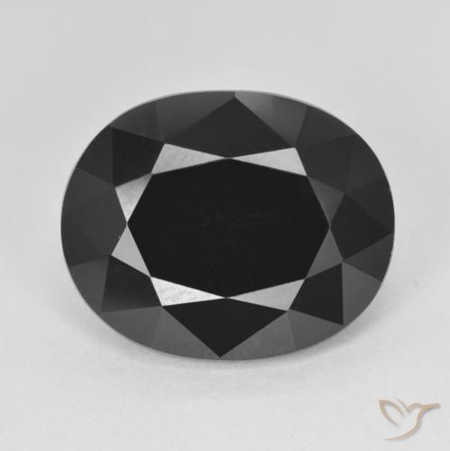 10.38ct Naturel Schorl Tourmaline, ovale, Opaque