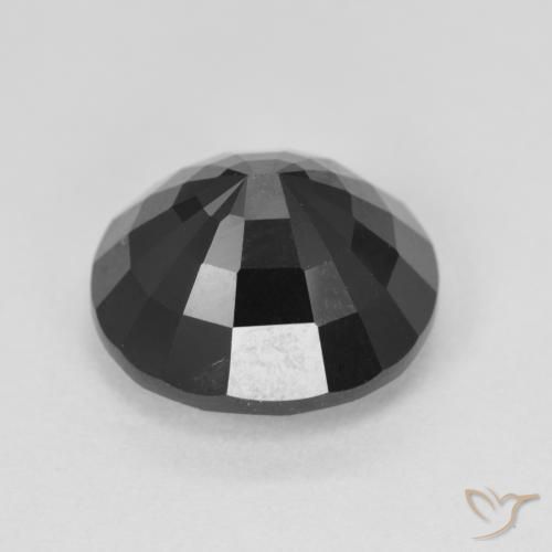 Tourmaline Schorl naturelle ovale, 5.50 ct, Opaque