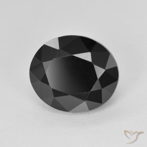 4.33ct Naturel Schorl Tourmaline, ovale, Opaque