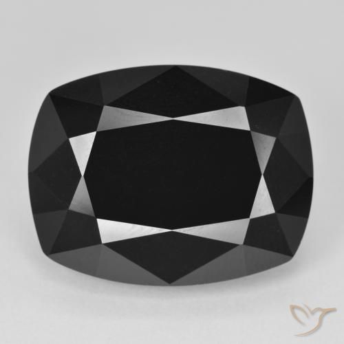 25.40ct Naturel Schorl Tourmaline, Coussin, Opaque