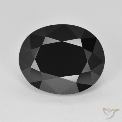9.31ct Naturel Schorl Tourmaline, ovale, Opaque