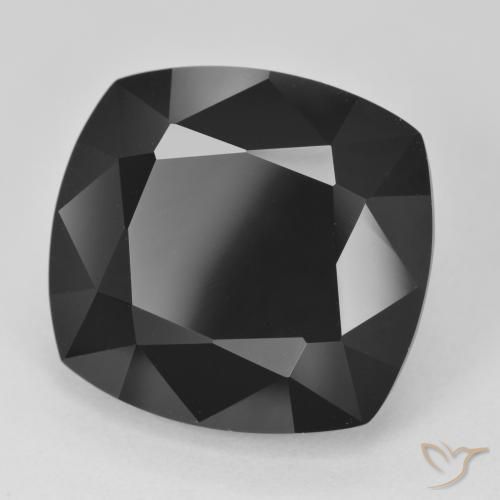 Tourmaline Schorl naturelle Coussin, 20.17 ct, Opaque
