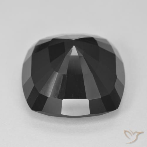 Tourmaline Schorl naturelle Coussin, 20.17 ct, Opaque