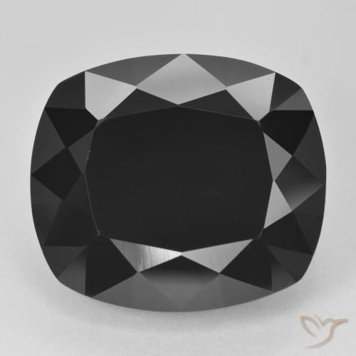 28.84ct Naturel Schorl Tourmaline, Coussin, Opaque