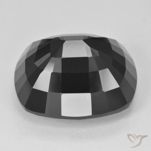 Tourmaline Schorl naturelle Coussin, 28.84 ct, Opaque