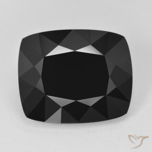 16.37ct Naturel Schorl Tourmaline, Coussin, Opaque