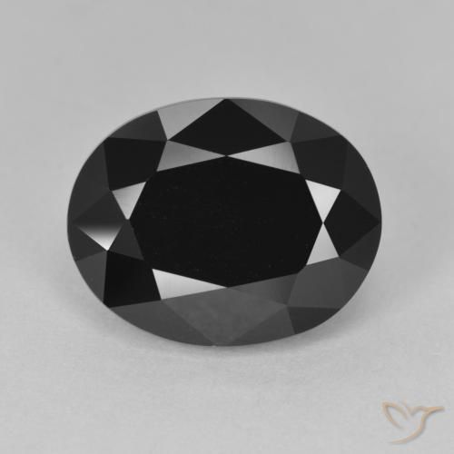 8.47ct Naturel Schorl Tourmaline, ovale, Opaque
