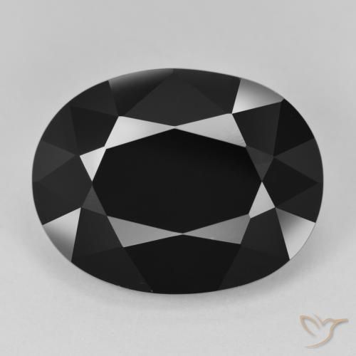16.78ct Naturel Schorl Tourmaline, ovale, Opaque