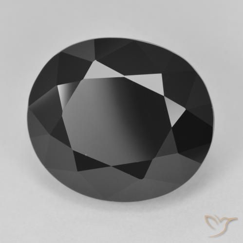 16.89ct Naturel Schorl Tourmaline, ovale, Opaque