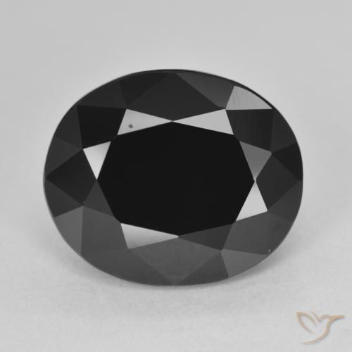 10.39ct Naturel Schorl Tourmaline, ovale, Opaque