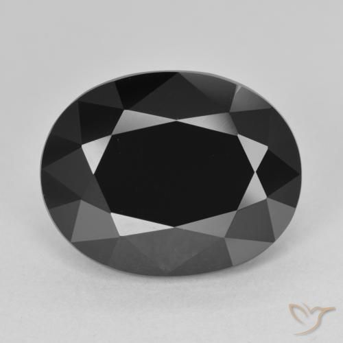 9.93ct Naturel Schorl Tourmaline, ovale, Opaque