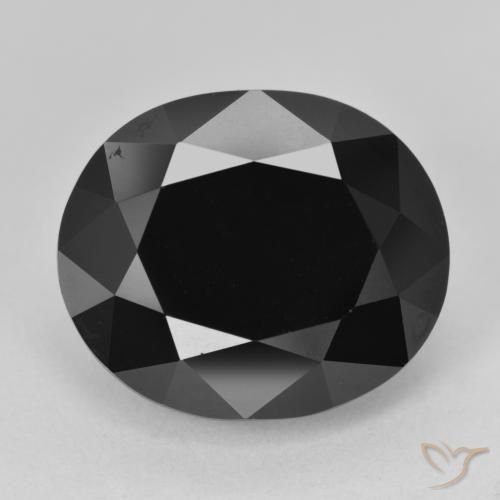 15.22ct Naturel Schorl Tourmaline, ovale, Opaque