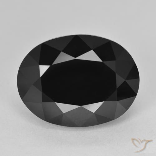 17.65ct Naturel Schorl Tourmaline, ovale, Opaque