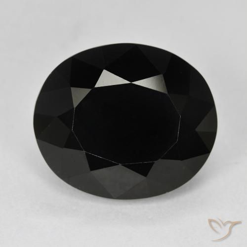 14.93ct Naturel Schorl Tourmaline, ovale, Opaque