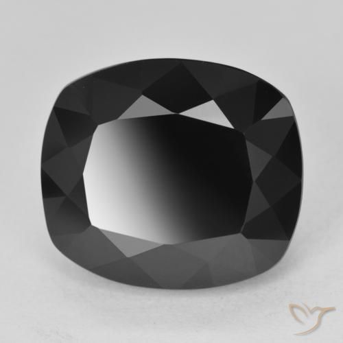15.06ct Naturel Schorl Tourmaline, Coussin, Opaque