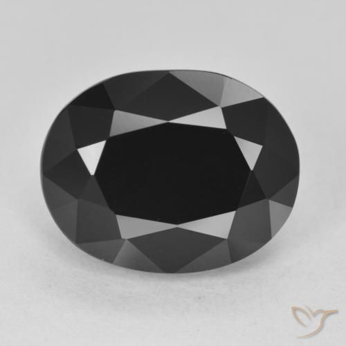 10.32ct Naturel Schorl Tourmaline, ovale, Opaque