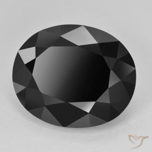 Tourmaline Schorl naturelle ovale, 19.60 ct, Opaque