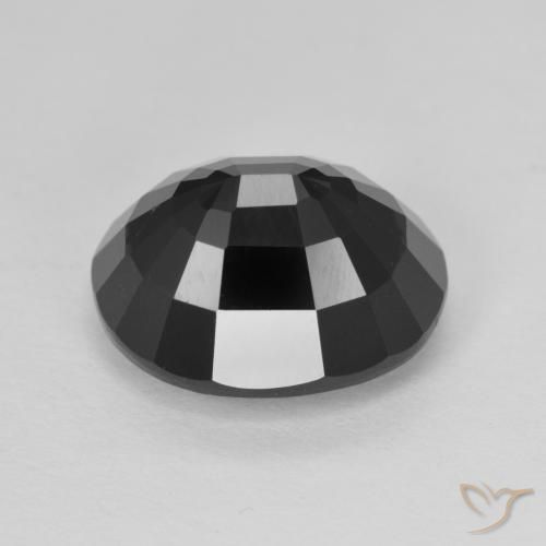 Tourmaline Schorl naturelle ovale, 5.88 ct, Opaque