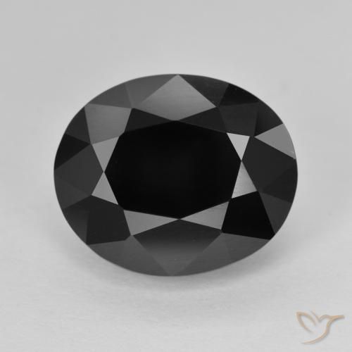 9.75ct Naturel Schorl Tourmaline, ovale, Opaque