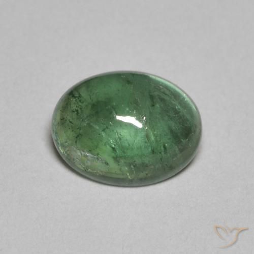 1.28ct Naturel Vert clair Tourmaline, ovale, Transparent