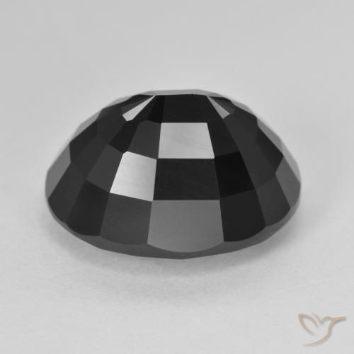 Tourmaline Schorl naturelle ovale, 14.00 ct, Opaque