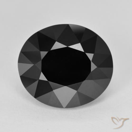 11.27ct Naturel Schorl Tourmaline, ovale, Opaque