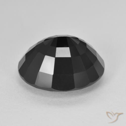 Tourmaline Schorl naturelle ovale, 11.27 ct, Opaque